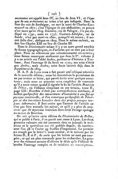 L'ami de la religion et du roi journal ecclesiastique, politique et litteraire