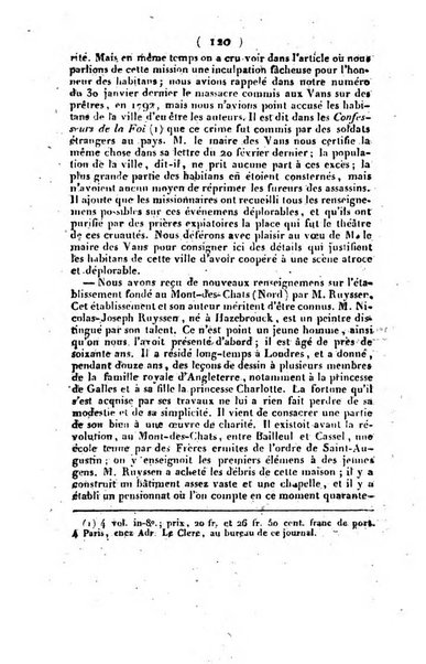 L'ami de la religion et du roi journal ecclesiastique, politique et litteraire