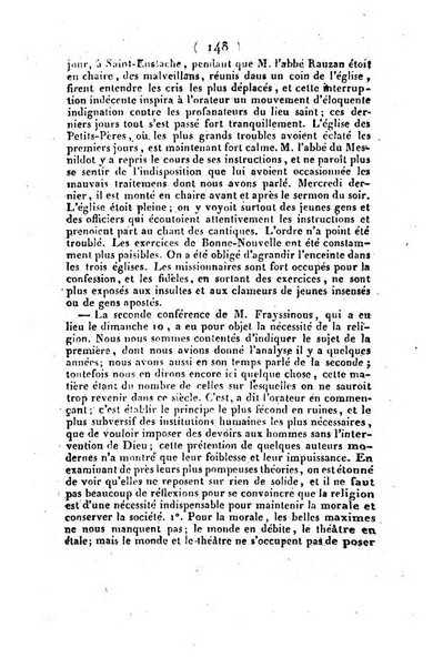 L'ami de la religion et du roi journal ecclesiastique, politique et litteraire