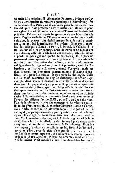 L'ami de la religion et du roi journal ecclesiastique, politique et litteraire