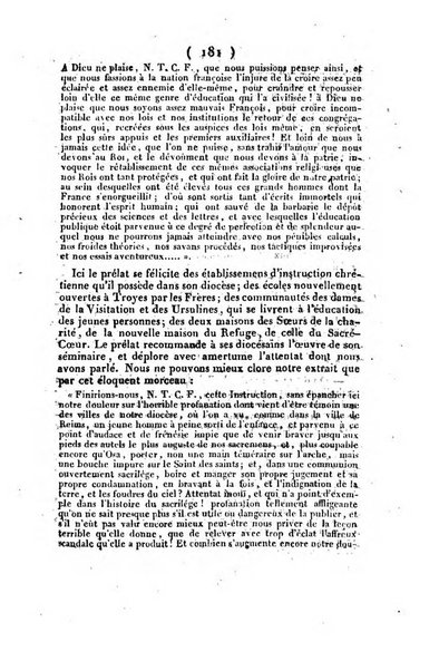 L'ami de la religion et du roi journal ecclesiastique, politique et litteraire