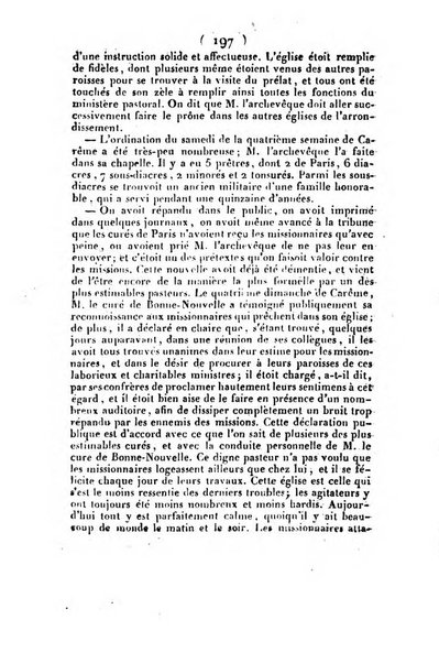 L'ami de la religion et du roi journal ecclesiastique, politique et litteraire