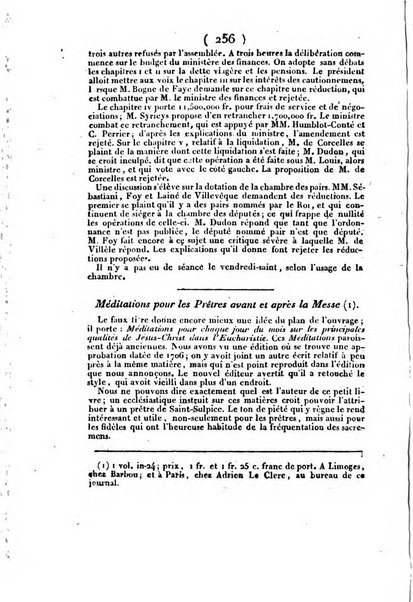 L'ami de la religion et du roi journal ecclesiastique, politique et litteraire