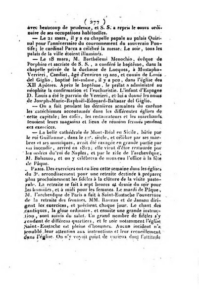 L'ami de la religion et du roi journal ecclesiastique, politique et litteraire