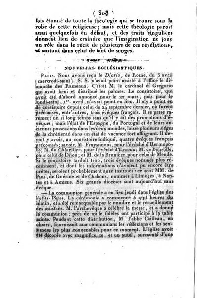 L'ami de la religion et du roi journal ecclesiastique, politique et litteraire