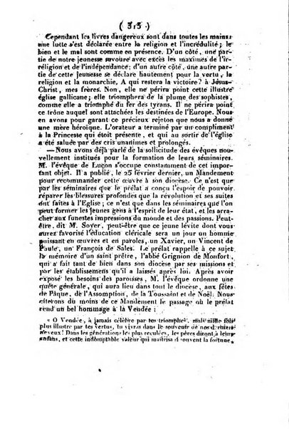 L'ami de la religion et du roi journal ecclesiastique, politique et litteraire