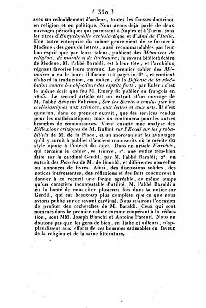 L'ami de la religion et du roi journal ecclesiastique, politique et litteraire