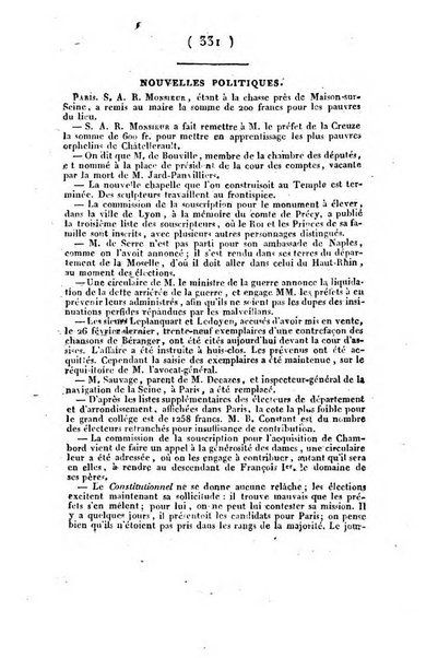 L'ami de la religion et du roi journal ecclesiastique, politique et litteraire