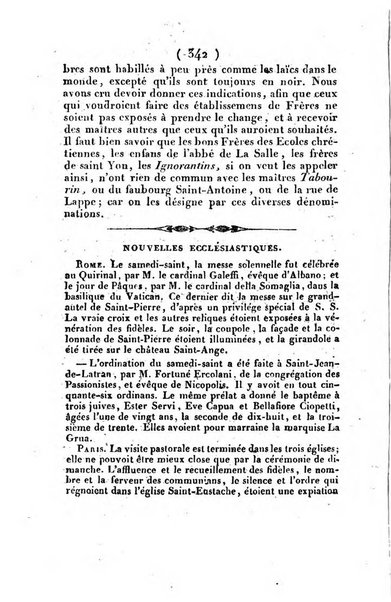 L'ami de la religion et du roi journal ecclesiastique, politique et litteraire