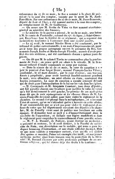 L'ami de la religion et du roi journal ecclesiastique, politique et litteraire