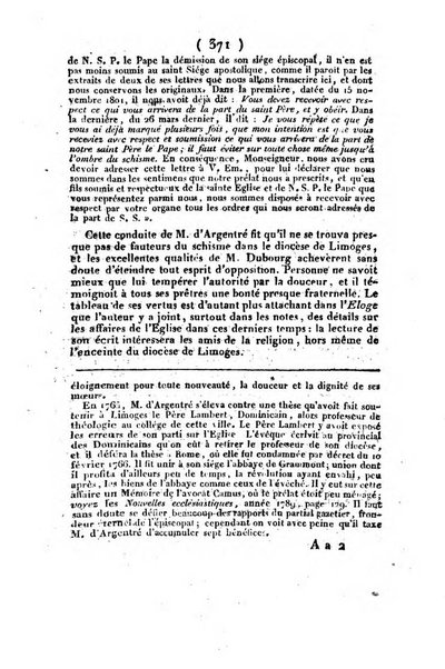 L'ami de la religion et du roi journal ecclesiastique, politique et litteraire