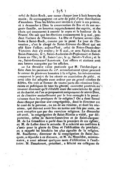 L'ami de la religion et du roi journal ecclesiastique, politique et litteraire