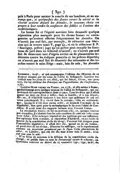 L'ami de la religion et du roi journal ecclesiastique, politique et litteraire