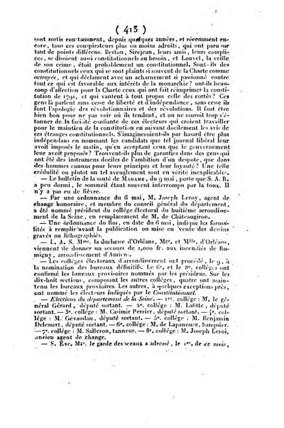 L'ami de la religion et du roi journal ecclesiastique, politique et litteraire