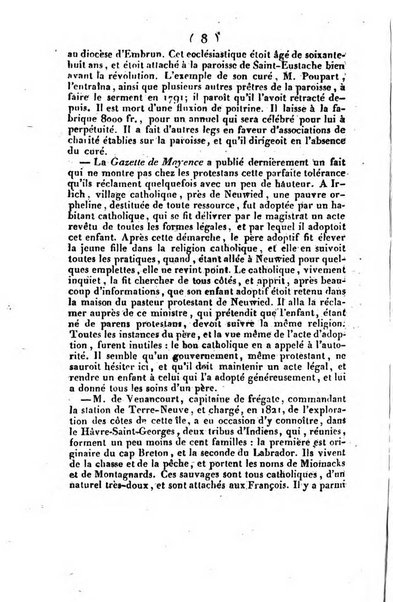 L'ami de la religion et du roi journal ecclesiastique, politique et litteraire