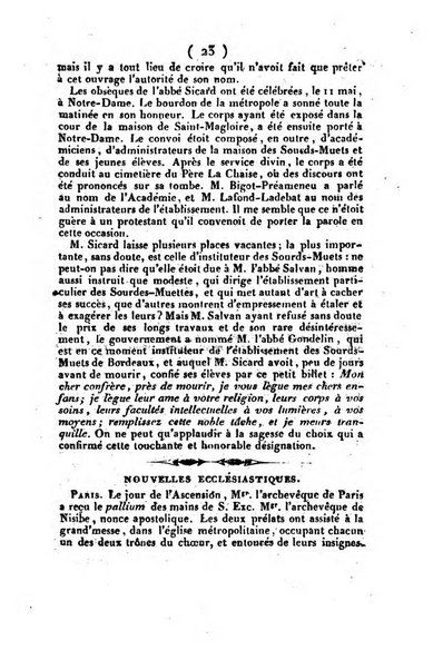 L'ami de la religion et du roi journal ecclesiastique, politique et litteraire