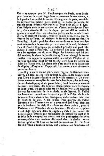 L'ami de la religion et du roi journal ecclesiastique, politique et litteraire