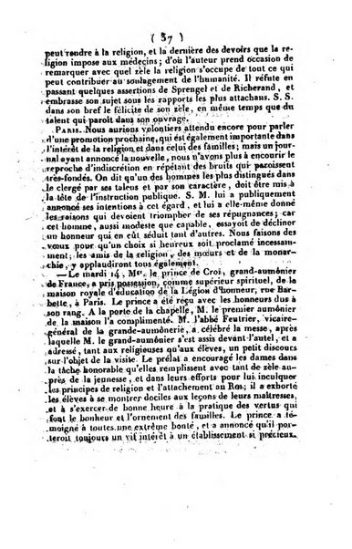 L'ami de la religion et du roi journal ecclesiastique, politique et litteraire