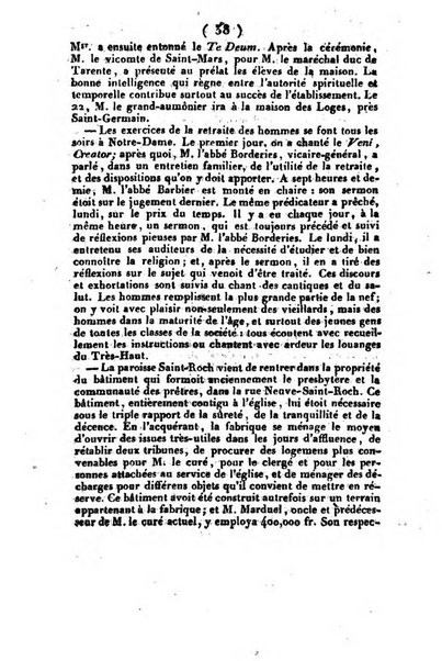 L'ami de la religion et du roi journal ecclesiastique, politique et litteraire