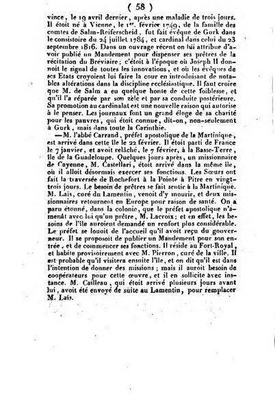 L'ami de la religion et du roi journal ecclesiastique, politique et litteraire