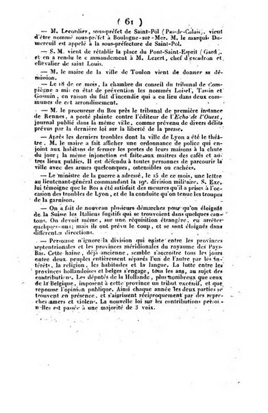 L'ami de la religion et du roi journal ecclesiastique, politique et litteraire