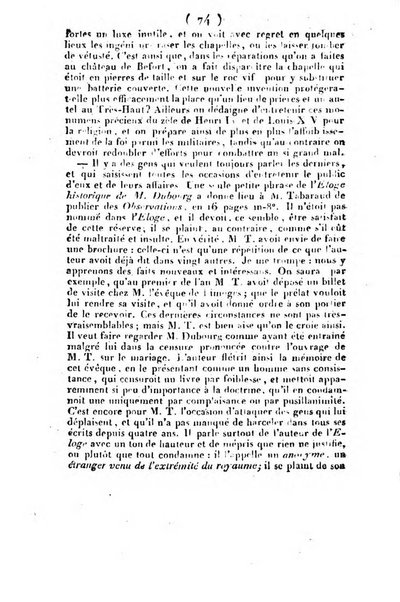 L'ami de la religion et du roi journal ecclesiastique, politique et litteraire