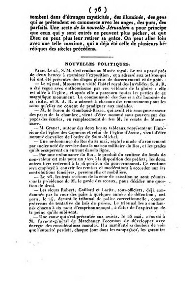 L'ami de la religion et du roi journal ecclesiastique, politique et litteraire