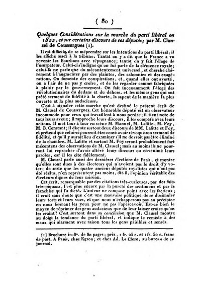 L'ami de la religion et du roi journal ecclesiastique, politique et litteraire