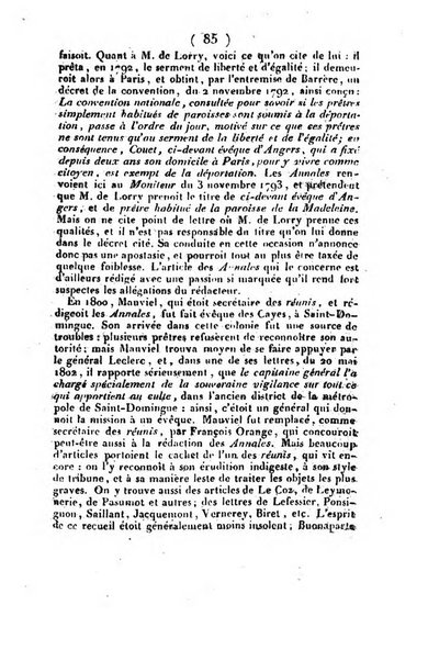 L'ami de la religion et du roi journal ecclesiastique, politique et litteraire