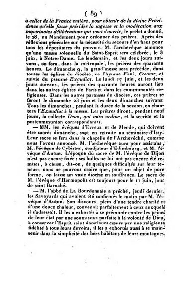 L'ami de la religion et du roi journal ecclesiastique, politique et litteraire