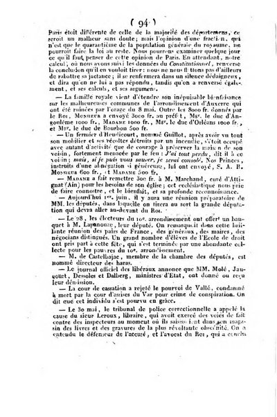 L'ami de la religion et du roi journal ecclesiastique, politique et litteraire