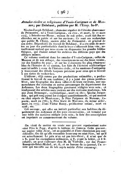 L'ami de la religion et du roi journal ecclesiastique, politique et litteraire