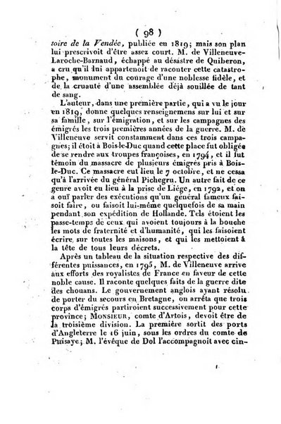 L'ami de la religion et du roi journal ecclesiastique, politique et litteraire