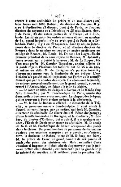 L'ami de la religion et du roi journal ecclesiastique, politique et litteraire