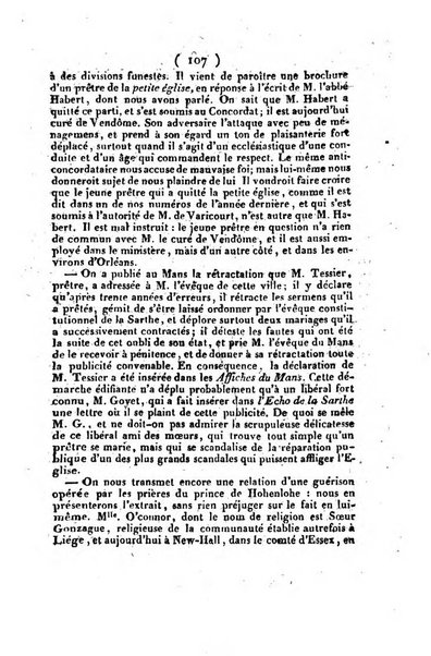 L'ami de la religion et du roi journal ecclesiastique, politique et litteraire