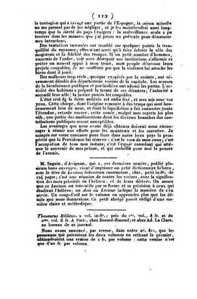 L'ami de la religion et du roi journal ecclesiastique, politique et litteraire