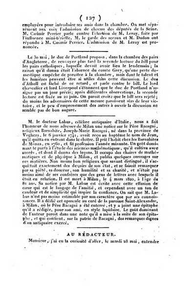 L'ami de la religion et du roi journal ecclesiastique, politique et litteraire