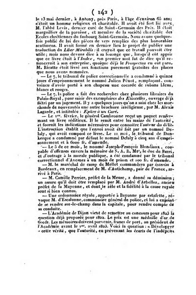 L'ami de la religion et du roi journal ecclesiastique, politique et litteraire