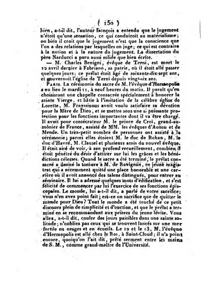 L'ami de la religion et du roi journal ecclesiastique, politique et litteraire