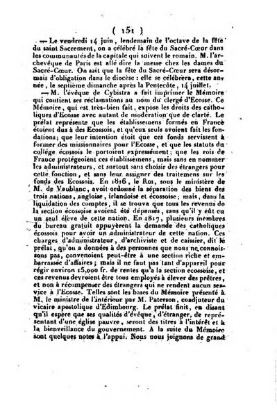 L'ami de la religion et du roi journal ecclesiastique, politique et litteraire