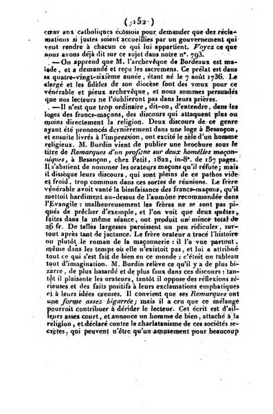 L'ami de la religion et du roi journal ecclesiastique, politique et litteraire