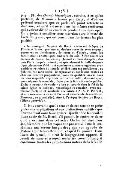 L'ami de la religion et du roi journal ecclesiastique, politique et litteraire