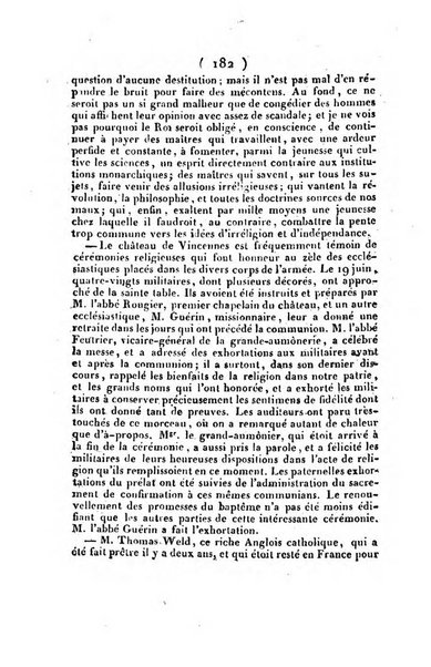 L'ami de la religion et du roi journal ecclesiastique, politique et litteraire