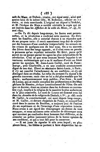 L'ami de la religion et du roi journal ecclesiastique, politique et litteraire