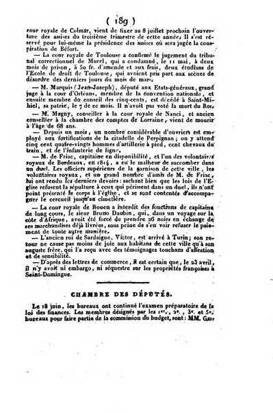 L'ami de la religion et du roi journal ecclesiastique, politique et litteraire