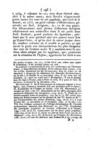 L'ami de la religion et du roi journal ecclesiastique, politique et litteraire