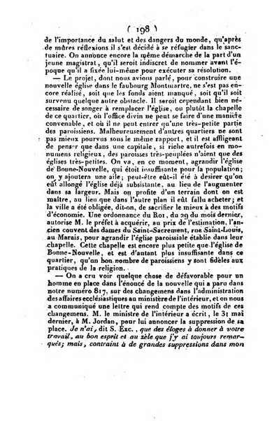 L'ami de la religion et du roi journal ecclesiastique, politique et litteraire