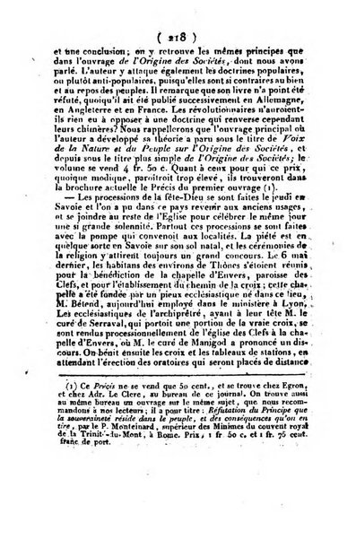 L'ami de la religion et du roi journal ecclesiastique, politique et litteraire