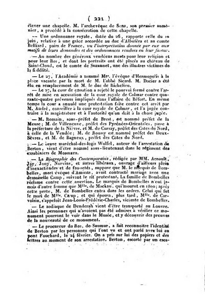 L'ami de la religion et du roi journal ecclesiastique, politique et litteraire