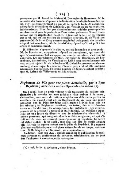 L'ami de la religion et du roi journal ecclesiastique, politique et litteraire